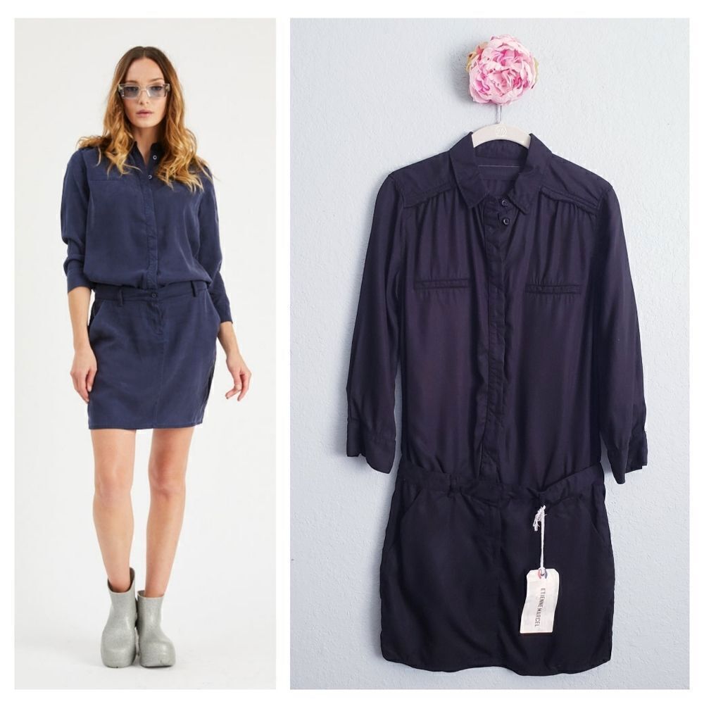 Etienne Marcel Black Tunic Dress